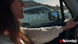 Mysweetapple 22 12 17 Blowjob In The Car