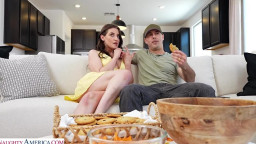 Aubree Valentine - Aubree Valentine checks in on her hot neighbor's big dick while his wife was away 29 04 2025