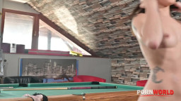 Lucy Mendez - Tattooed Hottie Lucy Mendez Enjoys A DP Threesome While Playing Pool 12 06 2025