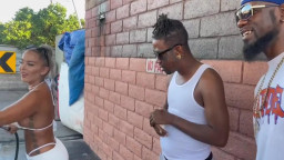 Hayley Davies - Car Wash Babe Takes Double BBC Penetration For Extra Cash