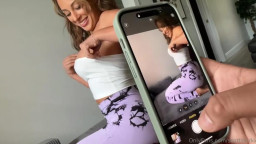 Monica Minx - Latina Step Sister Secret Photoshoot