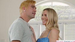 Bunny Madison - Hot Neighbor Bunny Madison finally gets her neighbor's stiff cock deep inside her dripping wet pussy 29 